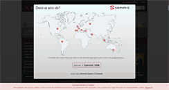 Desktop Screenshot of fr.sammic.com